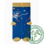 Preview: Griffon Bunte Socken Space Bamboo farbe blau/beige